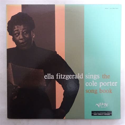 【やや傷や汚れあり】14009133【国内盤2lpvervemono】ella Fitzgerald Sings The Cole