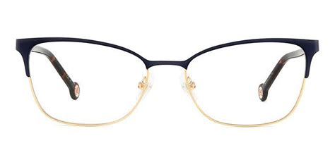 Lunettes Carolina Herrera Her 0164 Lks Gold Blue Easylunettes