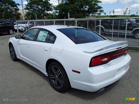 Bright White Dodge Charger Sxt Plus Awd Exterior Photo