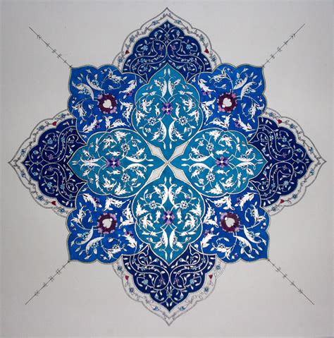 Persian Illuminations Tazhib Artwork By Mojgan Lisar Shamseh Peace