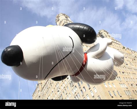 89th Annual Macy S Thanksgiving Day Parade In New York Featuring Snoopy And Woodstock Where New