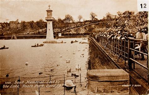 The Scott Memorial At Roath Park Glamorgan Archives