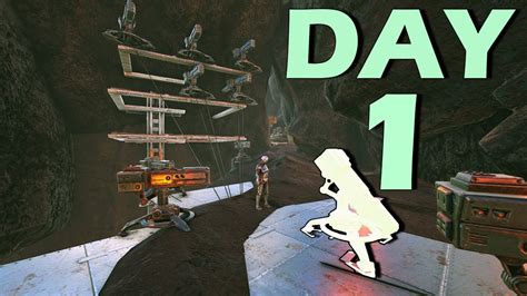 SOLO Claiming Our Hidden Lava Rathole Day 1 Ark PvP YouTube