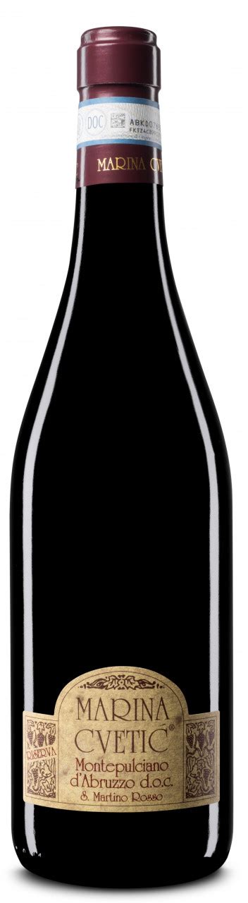 Riserva Marina Cvetic Montepulciano Of Abruzzo DOC Wine Masciarelli