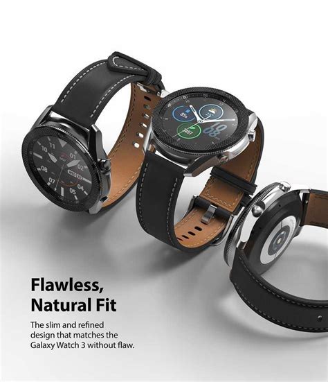 Išmaniojo laikrodžio Samsung Galaxy Watch 3 ekrano rėmelis Juodos