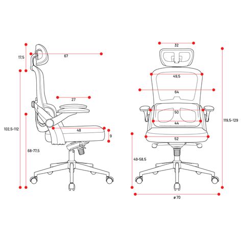 Fotel Biurowy Ergonomiczny Diablo V Light Szary