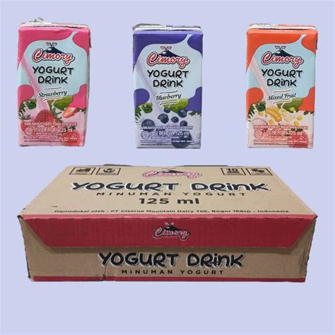 Jual Cimory Yogurt Drink Uht Ml All Varian Kotak Dus Free