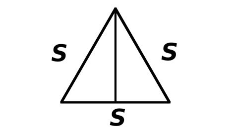 Pembuktian Rumus Luas Segitiga Sama Sisi Tanpa Trigonometri