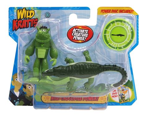 Wild Kratts Animal Power 2 Pack Figure Set Nile Crocodile Power Wild