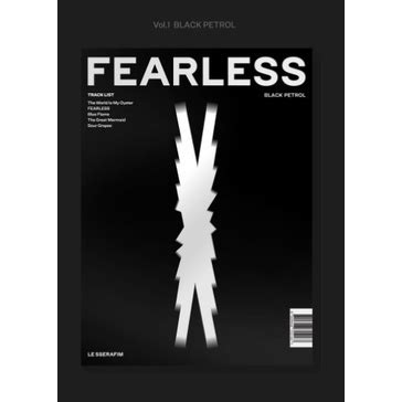 WEVERSE Ktown4u Aladin Synnara LE SSERAFIM FEARLESS Monochrome