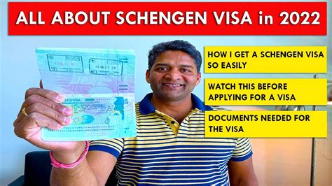 Schengen Visa How To Apply What Documents Needed Europe Visa Europe Tourist Visa Youtube