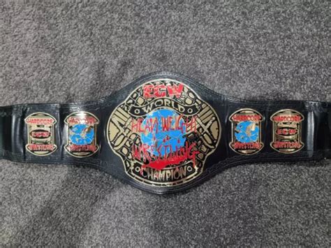 WWE ECW WORLD Heavyweight Championship Replica Title Belt Official