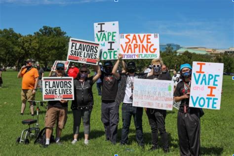 We Vape We Vote Hundreds Rally Against Pmta Deadline In Dc Vaping