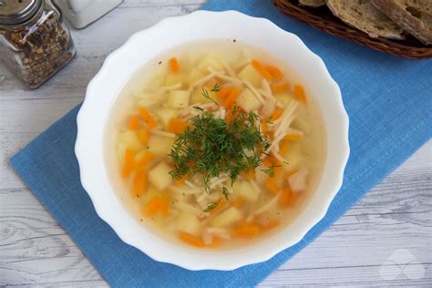Легкий суп с вермишелью – простой и вкусный рецепт с фото (пошагово)