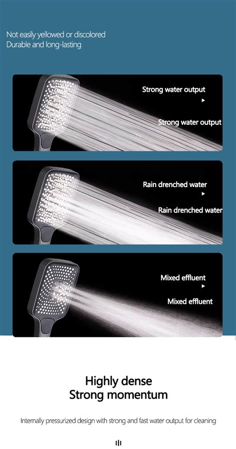 Farida Matte Black In Hot And Cold Shower Set Rain Shower Set For