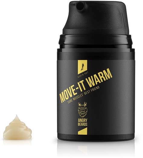 Angry Beards Usain Hot Move It Warm rozgrzewający żel rozluźniający mięśnie i stawy