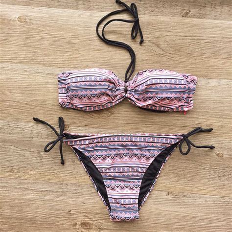 Bikini Bohemia Print Swimwear Women Bikinis Set Sexy Swimsuit