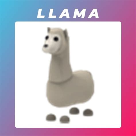 Roblox Adopt Me Llama Czechowice Dziedzice Kup Teraz Na Allegro