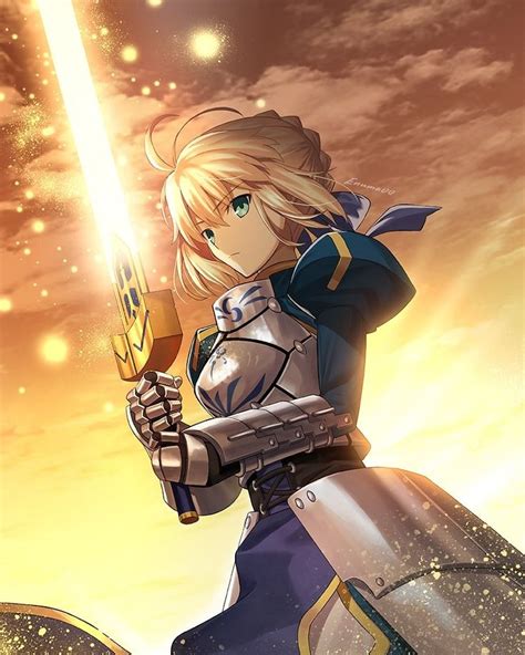 Artoria Fate Stay Night Anime Fate Stay Night Arturia Pendragon