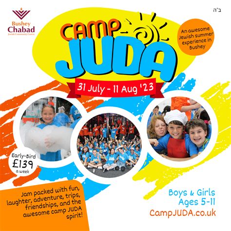 Camp Juda Week Welcome To Bushey Chabad Jewish Community Centre