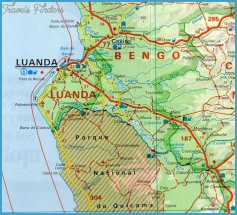 Angola Subway Map - TravelsFinders.Com