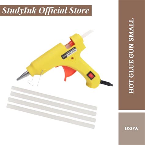 MINI HOT GLUE GUN SILICONE ADHESIVE MELT GLUE GUN Shopee Malaysia