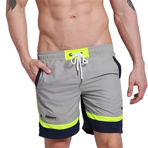 Desmiit Brand Beach Shorts Men Summer Sea Board Swim Shorts Man Bermuda