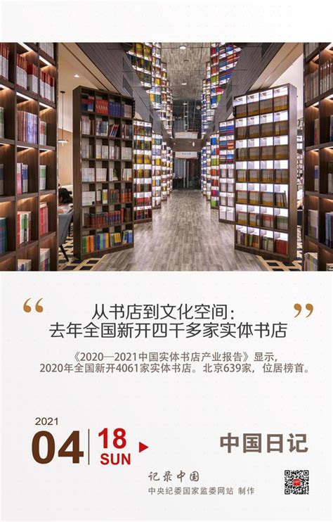 中國日記 從書店到文化空間：去年全國新開四千多家實體書店 每日頭條