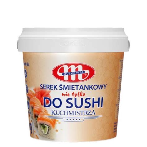 Serek śmietankowy nie tylko do sushi Kuchmistrza Sery i serki