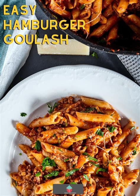 Easy American Hamburger Goulash | Lovefoodies