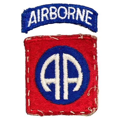 Original Wwii Us 82nd Airborne Division Patch Oorlogsspullen Nl