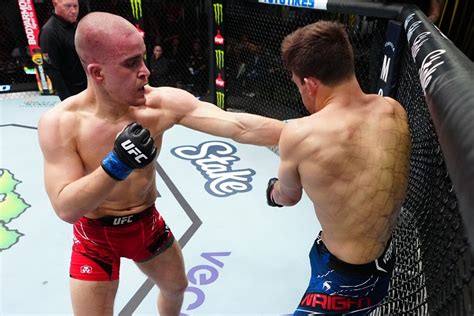 ufc vegas  dusko todorovic smashes   victory  jordan wright
