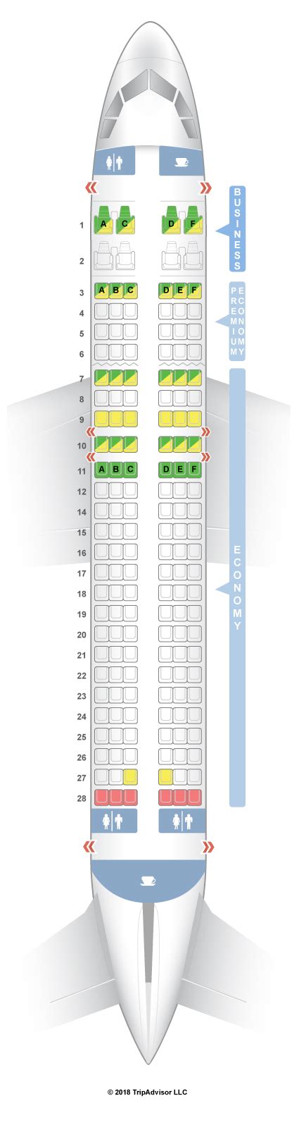 SeatGuru Seat Map Vistara