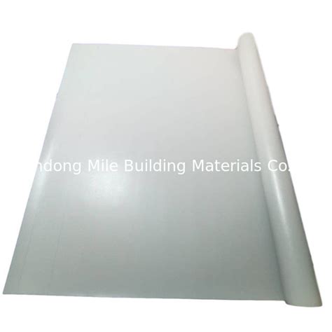 Reinforced With Polyester Mesh Antiuv Pvc Roofing Membrane Anti UV Pvc