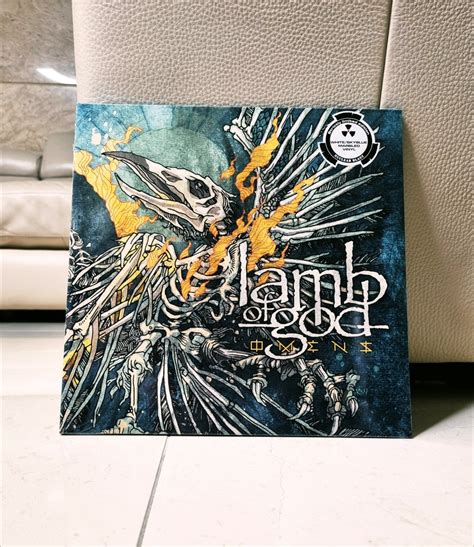 Lamb Of God Omens Vinyl Photo Metal Kingdom