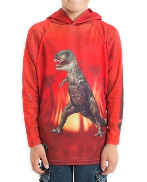 T Rex Hoodie Shirt For Kids And Adults By Mouthman Made In The Usa