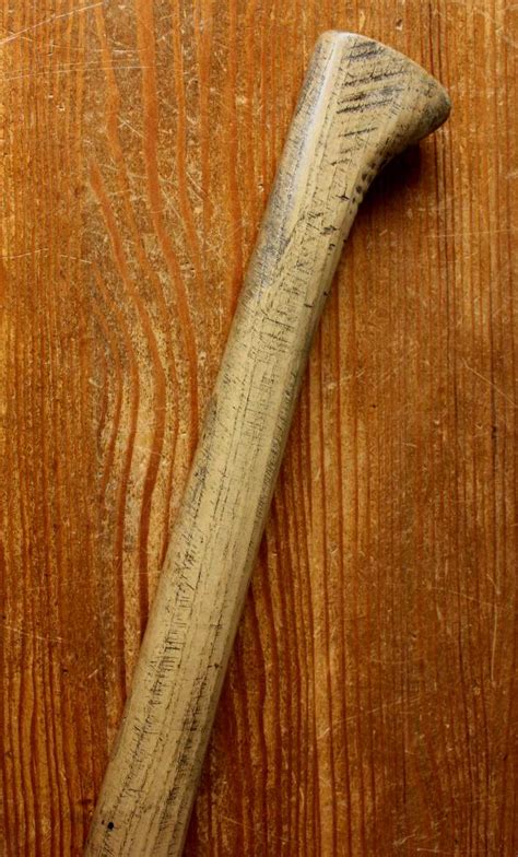 Wood Hurling Stick. Irish Wooden Hurley Stick. Sports Display, Bar Decor.