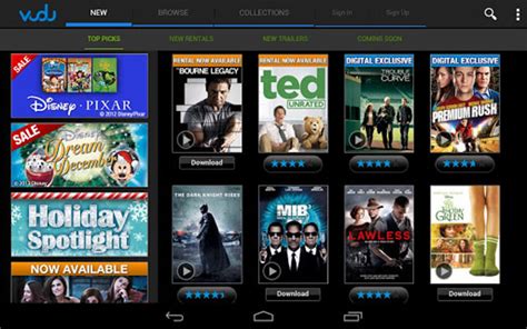 Vudu App Launches for Android Tablets - Geeky Gadgets