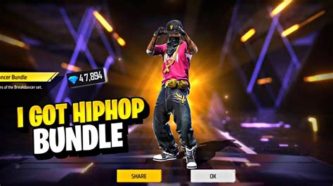 I Got Hip Hop Bundle 😮 Hall Of Elites Event Unlock Free Fire Free