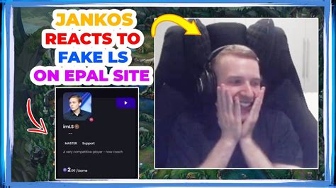 Jankos Reacts To Fake Ls On Coaching Site Youtube