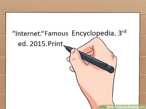 3 Ways To Cite An Encyclopedia WikiHow