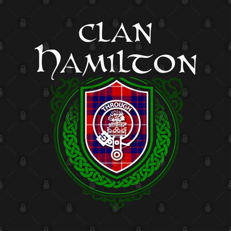 Clan Hamilton Surname Scottish Clan Tartan Crest Badge - Scottish Clan - Onesie | TeePublic