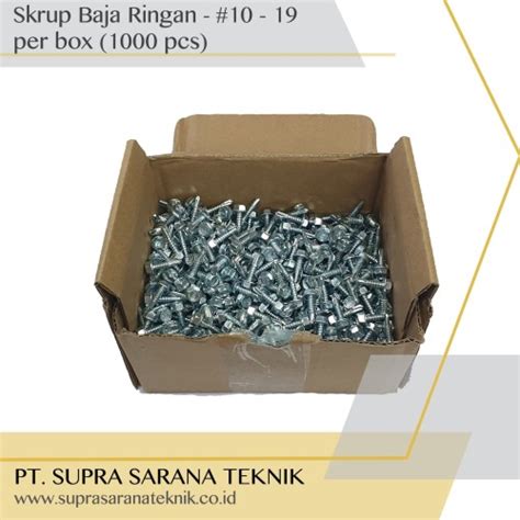 Jual Baut Baja Ringan X Box Pcs Sekrup Skrup Reng Galvalum