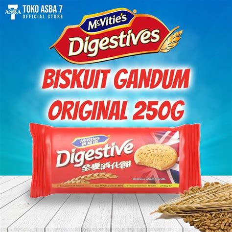 Jual Mcvities Digestive Biskuit Gandum Original 250g Di Seller Toko