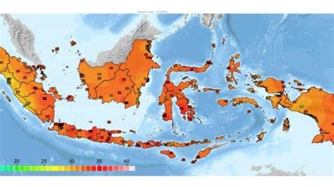 Penjelasan BMKG Tentang Penyebab Suhu Udara Malam Hari Di Pulau Jawa