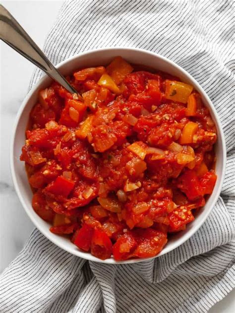 Easy Homemade Stewed Tomatoes - Last Ingredient