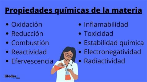 Propiedades Qu Micas De La Materia Caracter Sticas Y Ejemplos