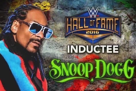 Snoop Dogg To Be Inducted Into Wwe Hall Of Fame