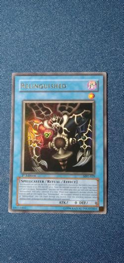 Relinquished 1st Edition Ungraded Yugioh Magic Ruler