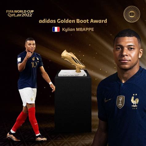 Top Skor Piala Dunia Kylian Mbappe Dapat Sepatu Emas Meski Kalah